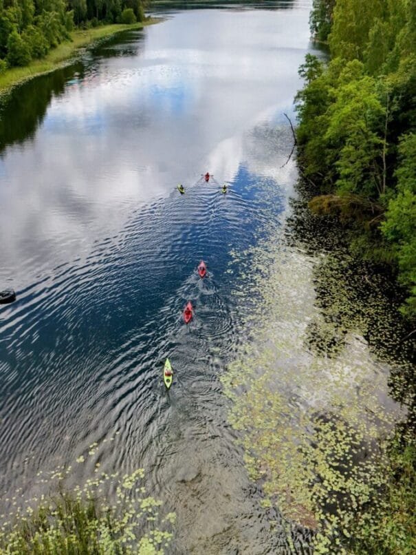 Baidarių nuoma Asvejos ežere